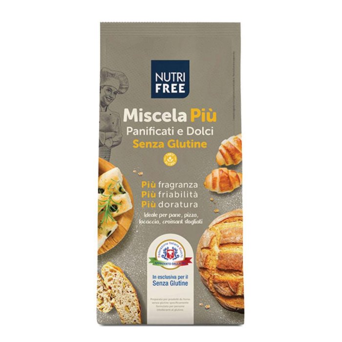  Nutrifree Miscela Piu' Panificati E Dolci Rb 1 Kg