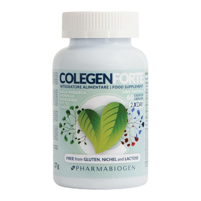 Colegen Forte 60 capsule - integratore per il colesterolo con riso rosso e monacolina K