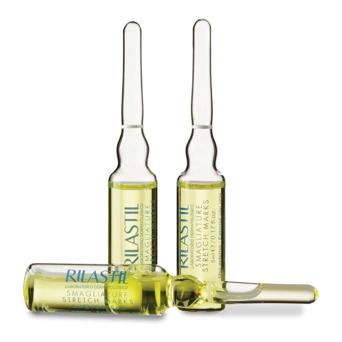 Rilastil Fiale Smagliature Leviganti 10 fiale da 5ml – Trattamento intensivo per smagliature rosse