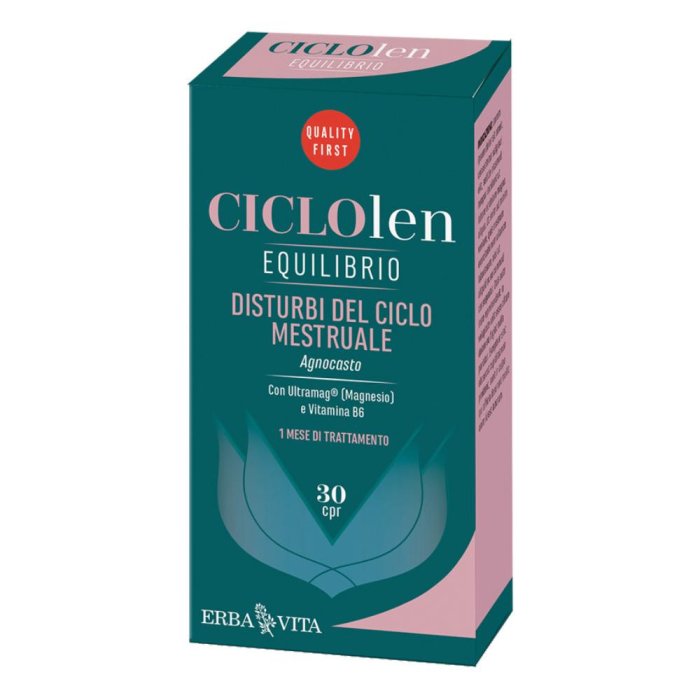 Erba Vita Ciclolen Equilibrio Gocce 30 Compresse