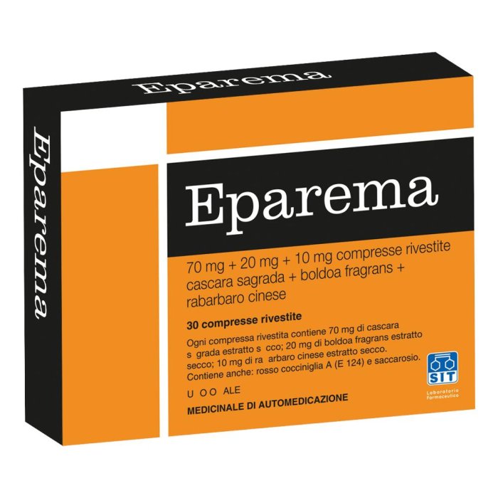 Eparema Cinque Integratore per transito intestinale e digestione 30 compresse