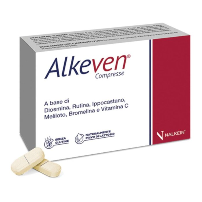 Alkeven integratore per insufficienza venosa e emorroidi 30 compresse