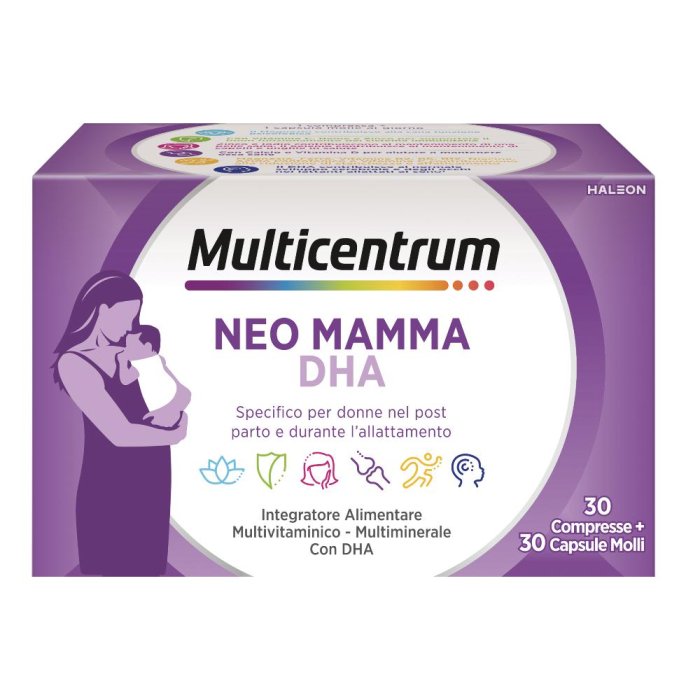 Neo Mamma DHA 30 Compresse + 30 Capsule Molli