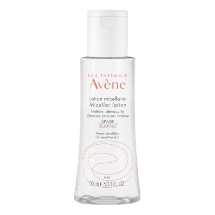 Avene Lozione Micellare Detergente Struccante Viso e Occhi per Pelli Sensibili 100 Millilitri