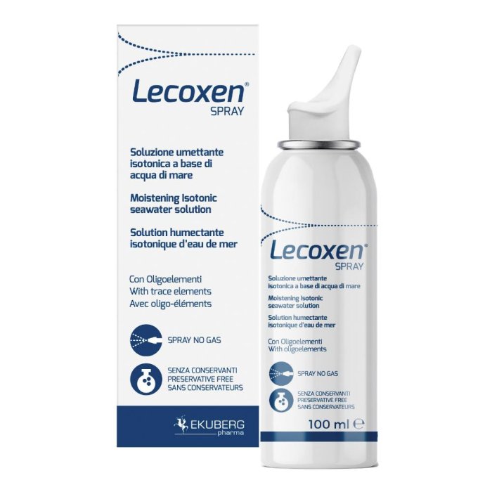 Ekuberg Pharma S.u.r.l. Lecoxen Spray Soluzione Umettante 100 Ml