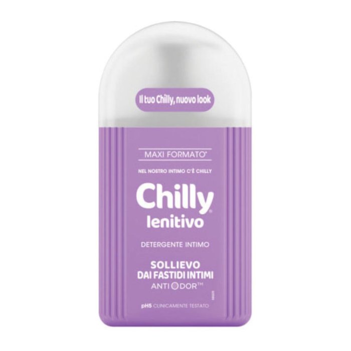 Chilly Lenitivo - Detergente Intimo Sollievo dai Fastidi Intimi con Formula Antiodor 300 ml