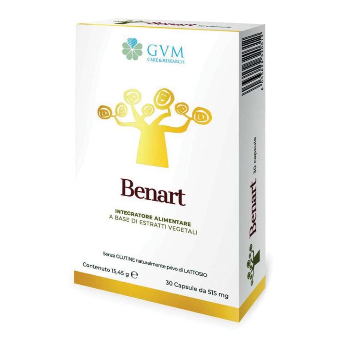 Benart 30 Capsule Integratore per Benessere Articolare e Muscolare