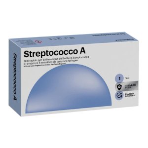 One Step Strep A Swab Test - autotest rapido per streptococco A su tampone