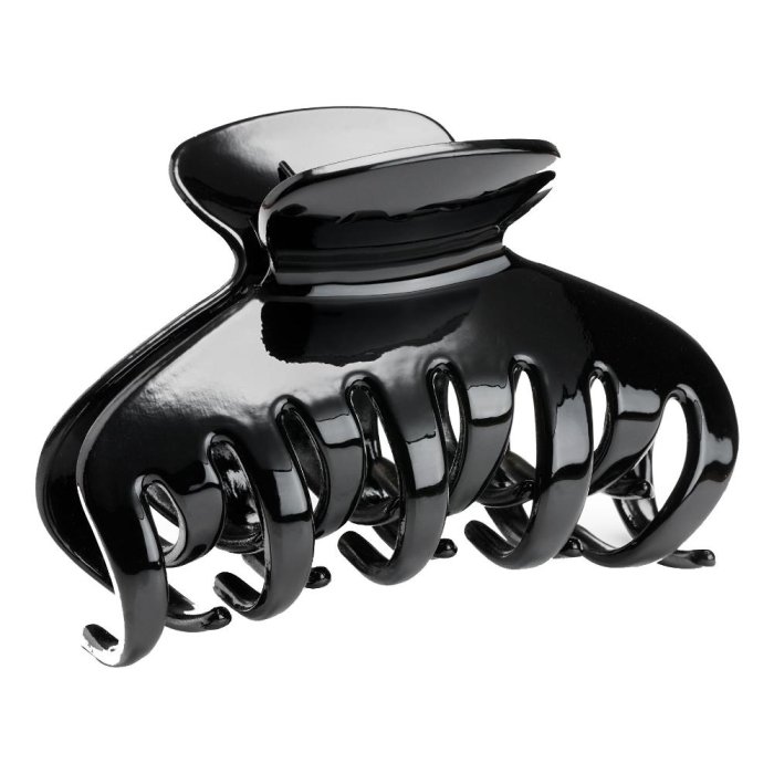 Pinza Dahlia grande nera - pinza per capelli grande colore nero