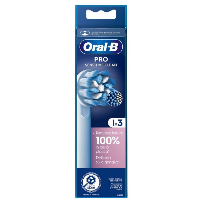Oral-B Power Refill EB50 Sensitive Clean 5 Testine Di Ricambio
