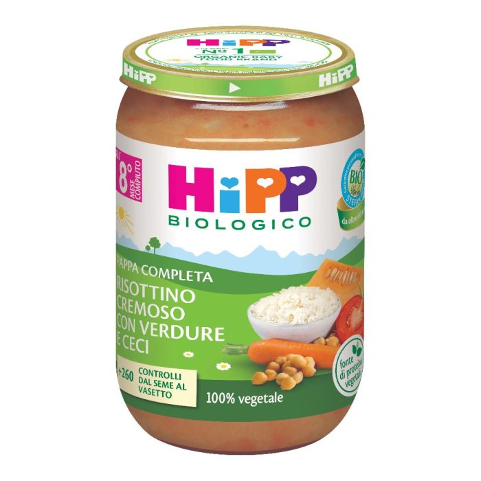 HiPP risottino cremoso verdure - pasto pronto per bambini a base di verdure