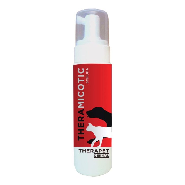 Theramicotic schiuma 200 ml - schiuma detergente antimicotica per cute e mucose