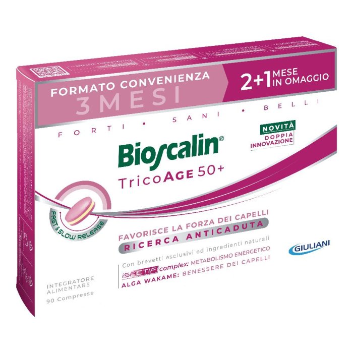 Bioscalin Tricoage 90 Compresse - Integratore Capelli Donna