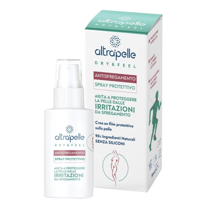 Altrapelle Dry & Feel Spray Antisfregamento 35 ml – Protezione della Pelle da Sfregamenti e Irritazioni
