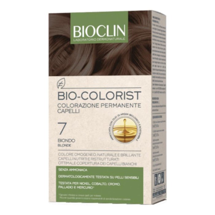 BIOCLIN Bio-Colorist - Colorazione Permanente Colore 7 Biondo
