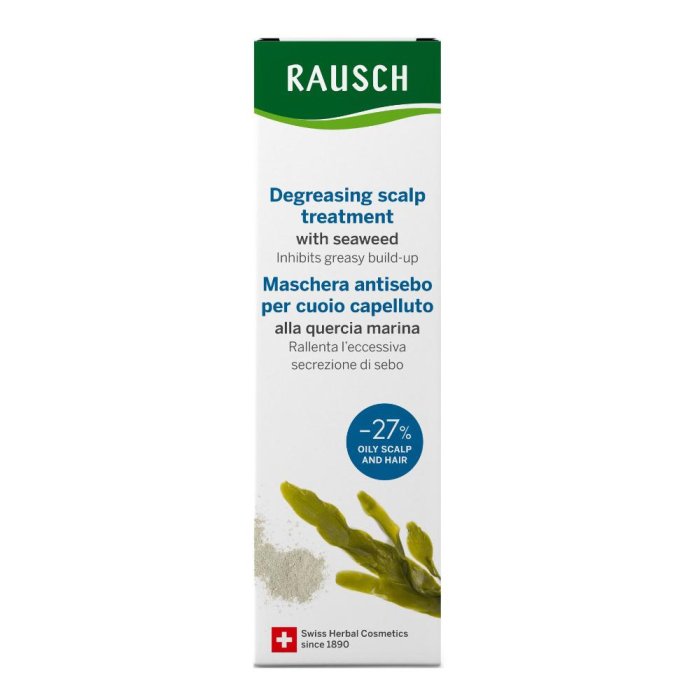 Rausch Maschera Anti Sebo per Capelli Grassi e Cute Oleosa 100 ml