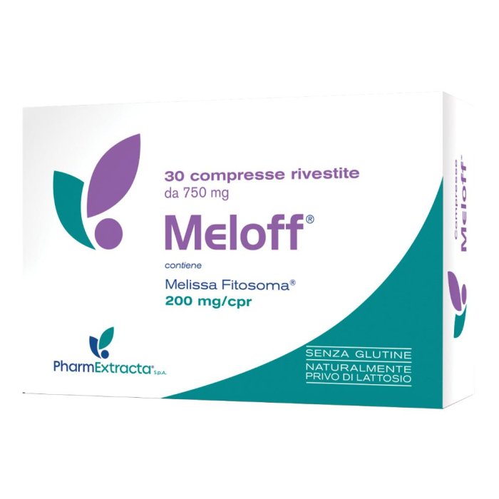 Meloff 30 compresse - integratore a base di melatonina e fitocomplessi