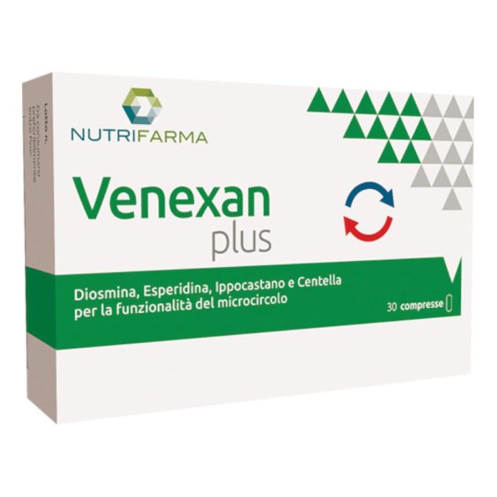 Nutrifarma Venexan Plus Integratore Alimentare per il Microcircolo 30 compresse