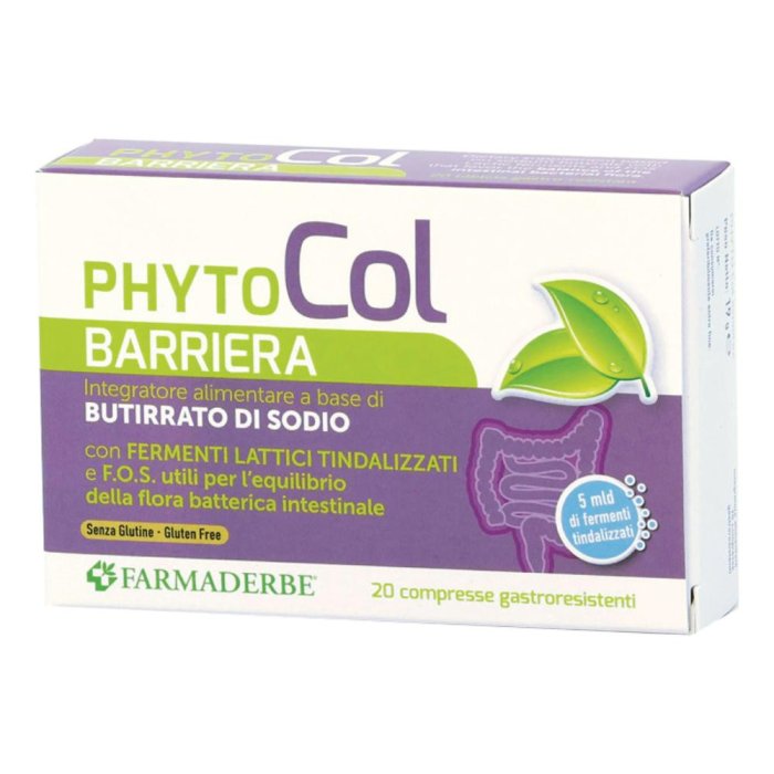 Farmaderbe Phyto Col Barriera Integratore Alimentare 20 Compresse