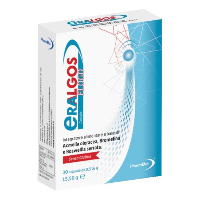 Eralgos Flogo 30 capsule - integratore con estratti vegetali ad azione lenitiva