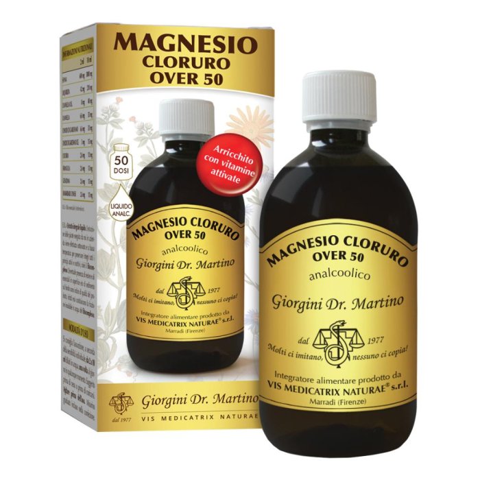 Magnesio Cloruro Over 50 Dr. Giorgini 500ml analcolico
