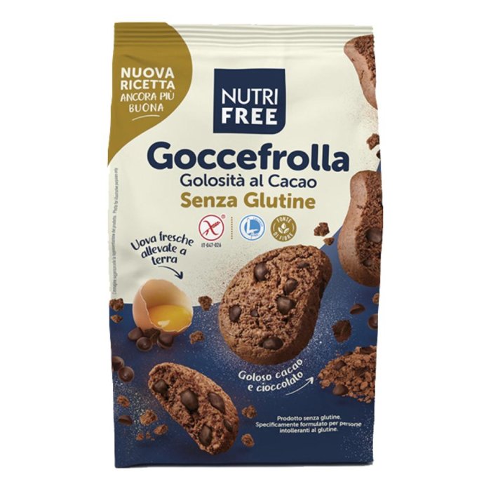 Nutrifree Goccefrolla Golosita' Al Cacao 300 g Senza Glutine