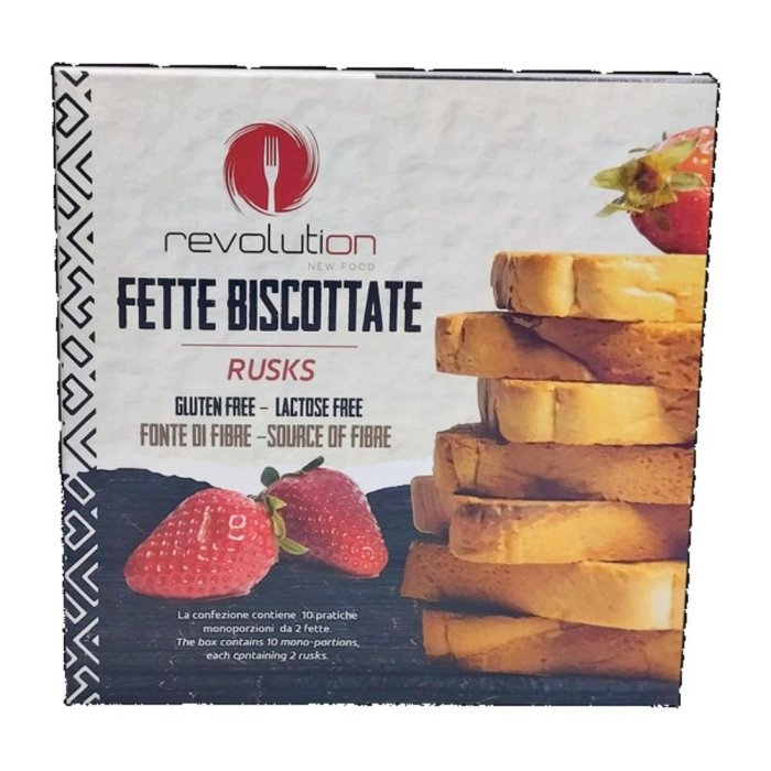Rochelle Revolution Fette Biscottate 220 g – Fette Croccanti per Colazione Leggera e Snack