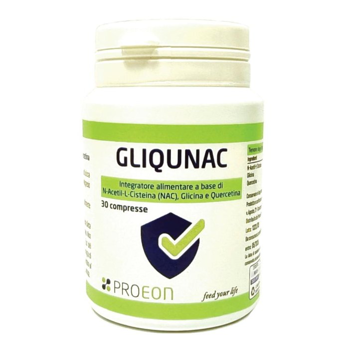 Gliqunac Integratore Alimentare 30 Compresse per il Controllo della Glicemia e il Benessere Metabolico