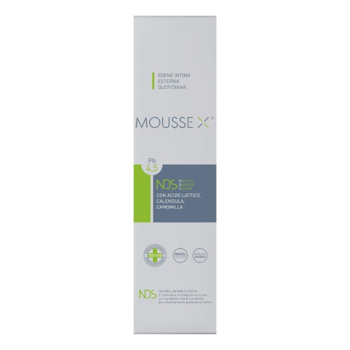 Mousse X 150 ml - mousse detergente per viso e corpo