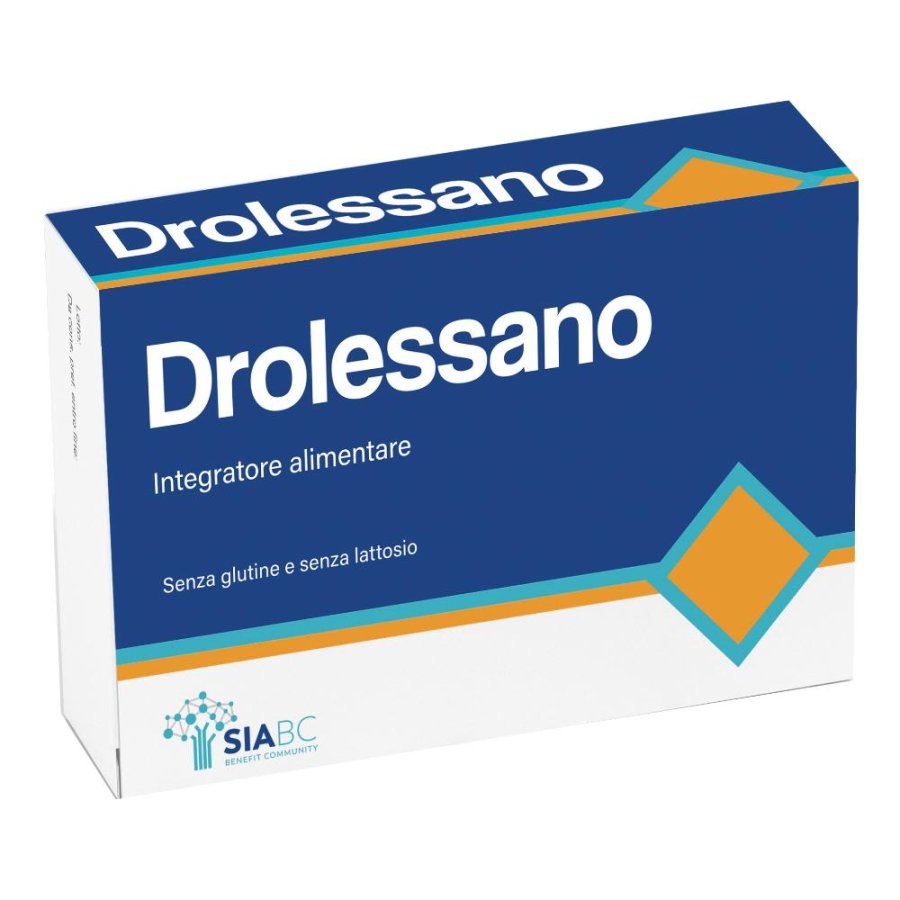 Drolessano - Integratore Antiossidante e Anti-Aging per il Benessere dell'Uomo 30 compresse Drolessano - Integratore Antiossidante e Anti-Aging per il Benessere dell'Uomo 30 compresse