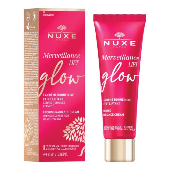 Nuxe Merveillance Lift Glow Crema Viso Effetto Lifting Illuminante 50ml