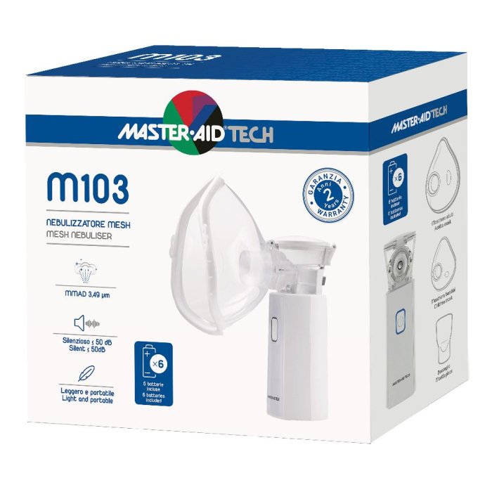 Master-Aid M103 Nebulizzatore Mesh Dispositivo Aerosol
