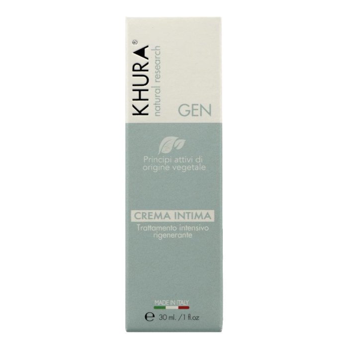 Khura Gen crema intima rigenerante 30 ml - crema lenitiva rigenerante per zona intima