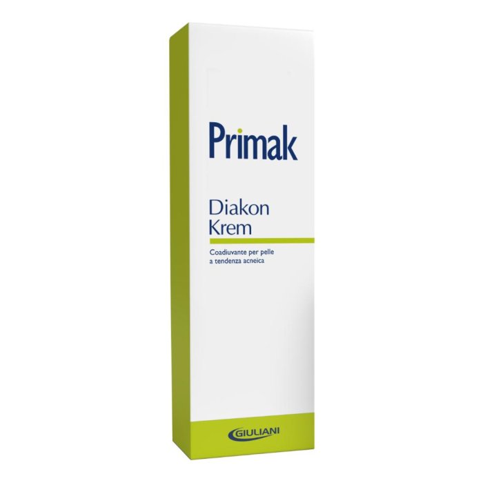Primak Diakon Krem Crema Lenitiva Rigenerante 30 ml Trattamento Idratante per Pelle Secca e Sensibile
