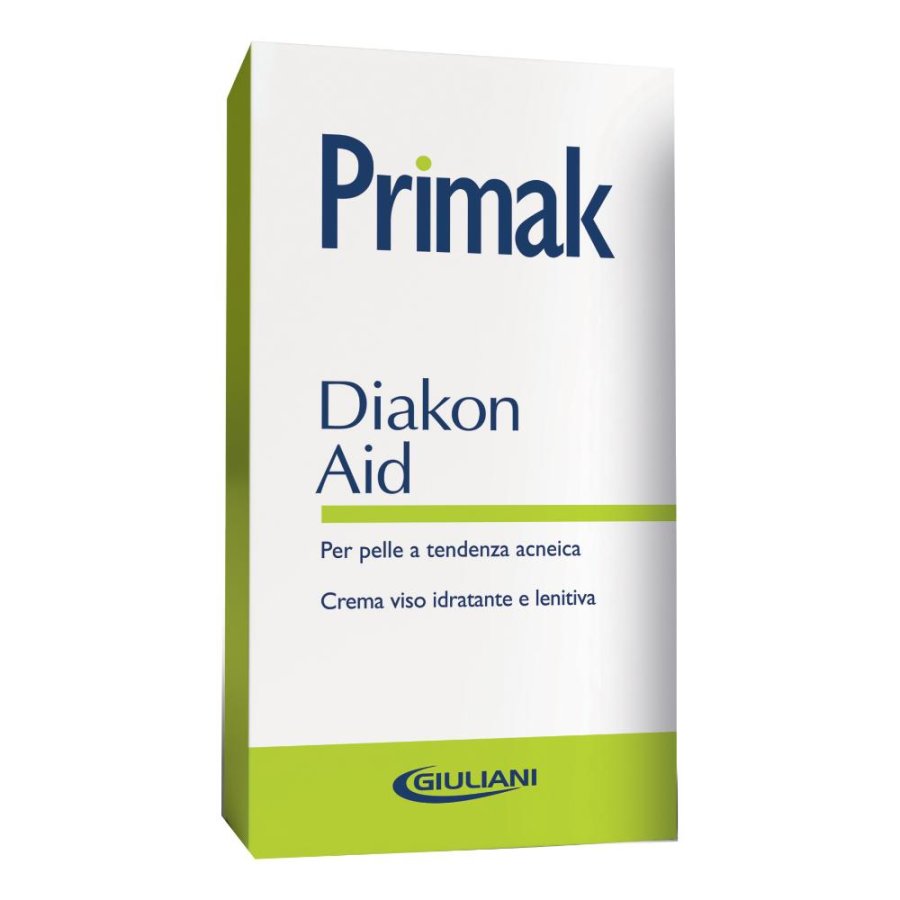 Primak Diakon Aid Crema Lenitiva 50 Millilitri Trattamento Riparatore per Pelle Irritata e Arrossata