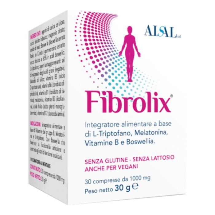 Fibrolix Aisal - Integratore Alimentare per Funzionalità Articolare e Contrasto alla Tensione Muscolare 30 compresse