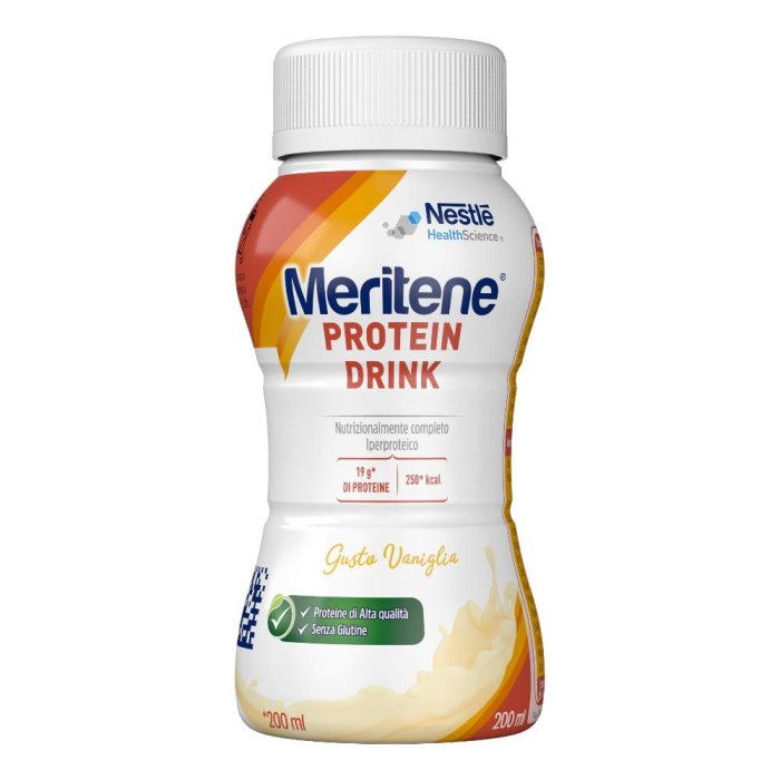 Meritene Drink Vaniglia 4x200 ml – Energia, Nutrimento e Vitalità in un Solo Gesto