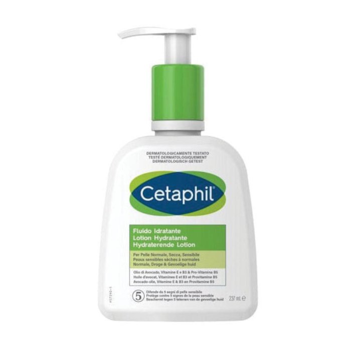 Cetaphil Fluido Idratante per Pelle Normale Secca e Sensibile 237ml