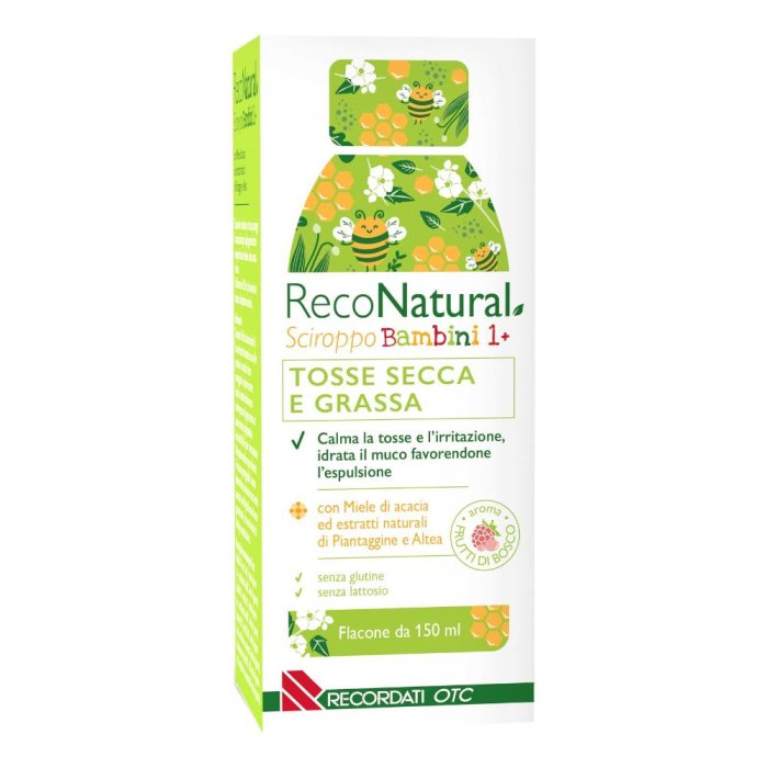 Reconatural sciroppo tosse bambini - sciroppo naturale per tosse bambini