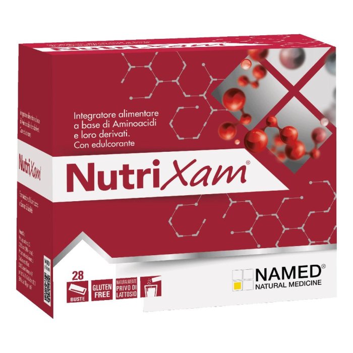 Named Nutrixam Integratore Alimentare di Aminoacidi 28 Bustine