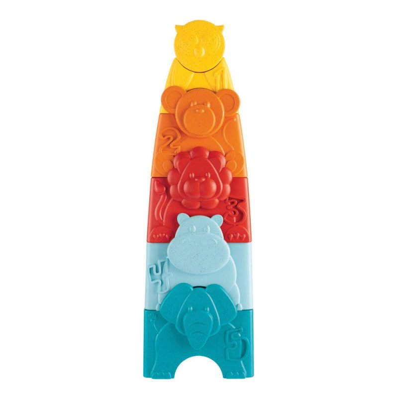  Chicco Torre Degli Animali Impilabili Eco+ 9-36 Mesi