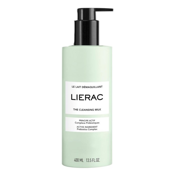 Lierac latte struccante detergente viso e occhi 400ml