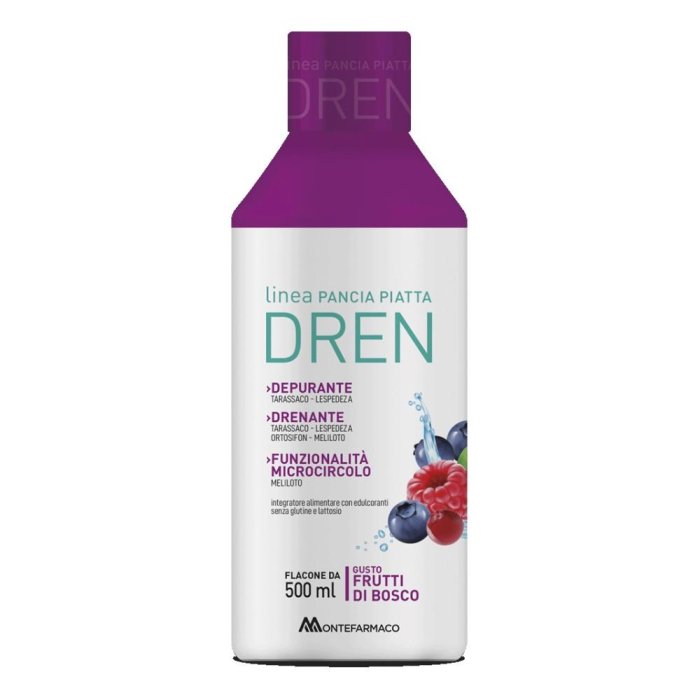 Integratore Drenante Pancia Piatta Dren ai Frutti 500 ml