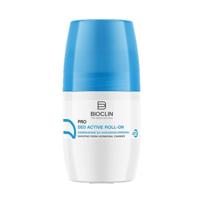 Bioclin Deo Active 48h Deodorante Roll On Pelle Sensibile Antitraspirante Ipoallergenico Senza Alcool