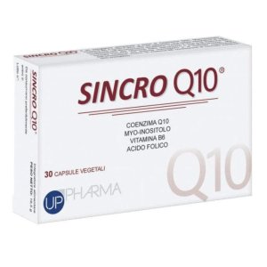 Sincro Q10 Integratore Alimentare con Coenzima Q10 in Capsule – Confezione da 30 Capsule