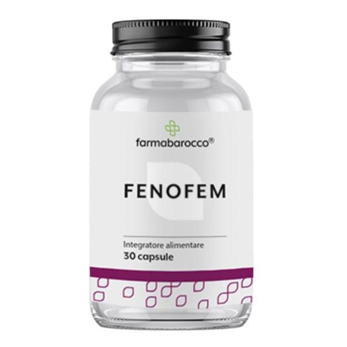 Fenofem 30 Capsule Integratore per Benessere Femminile e Menopausa | Farmabarocco