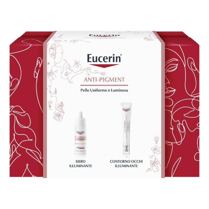 Eucerin Cofanetto Anti-Pigment Siero Illuminante 30ml + Contorno Occhi 15ml