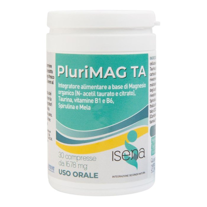 Plurimag TA Integratore in Compresse al Magnesio e Potassio 30 Compresse