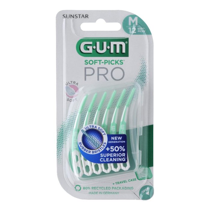  Gum Scovolino Soft-Pricks Pro Medium 12 Pezzi