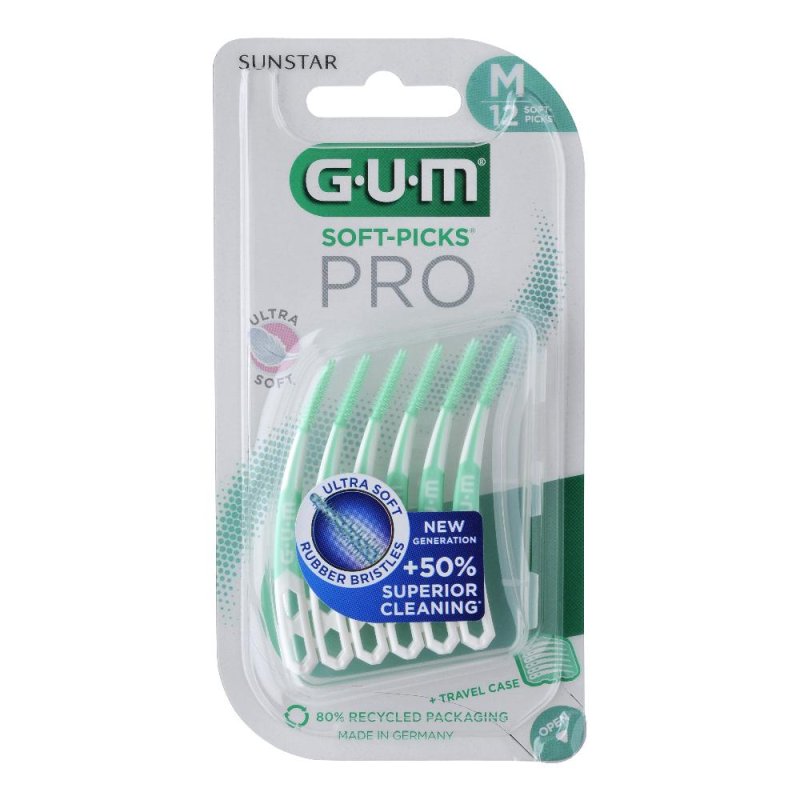  Gum Scovolino Soft-Pricks Pro Medium 12 Pezzi